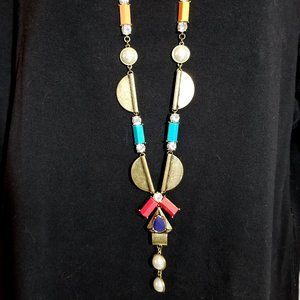 NEW Premier Designs Antiqued Statement Necklace